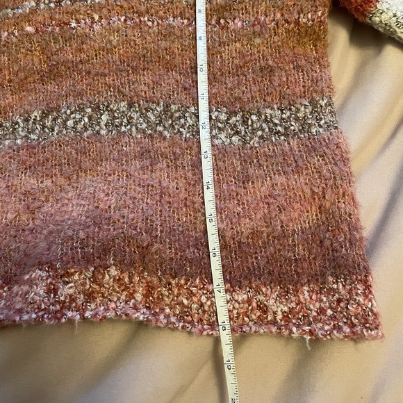 Free people striped turtleneck sweater size XS - Picture 7 of 7